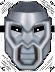 Overlord DVD Doomcock Mask Papercraft