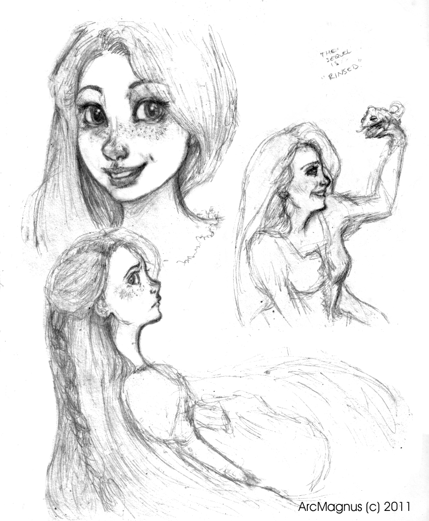 Rapunzel -Tangled Doodles 001-