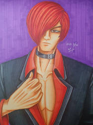 230326 Yagami Iori (Paint with markers)