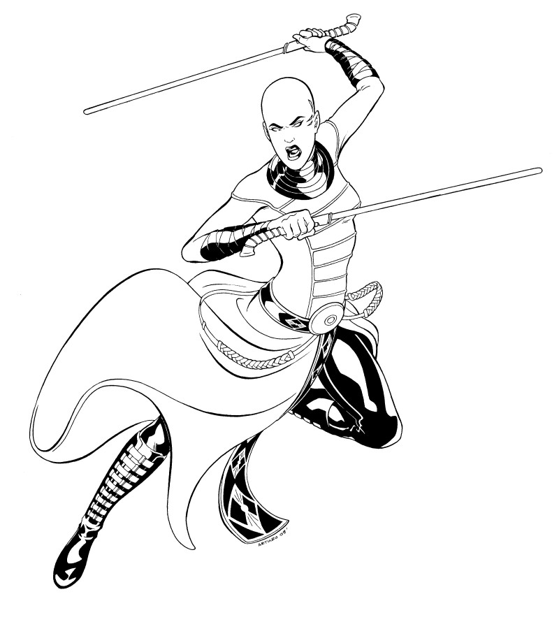 Asajj Ventress By Therealarturo On Deviantart