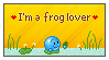 I'm a frog lover