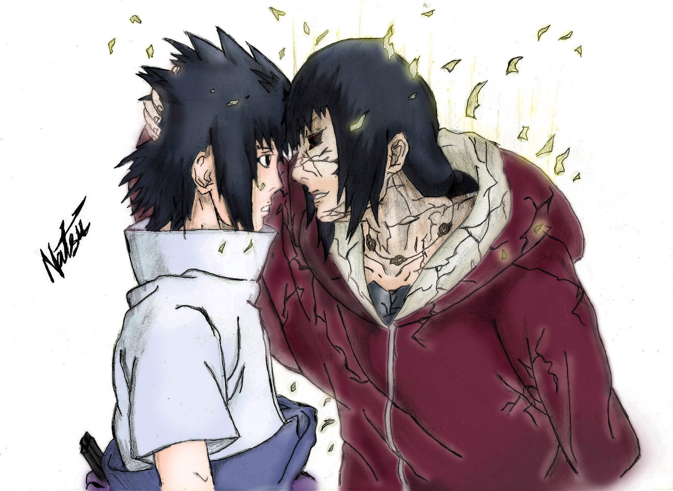 Fanarte - Sasuke e Itachi - Naruto Shippuden by Jean-Cardoso on DeviantArt