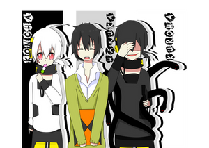 konoha, haruka y kuroha