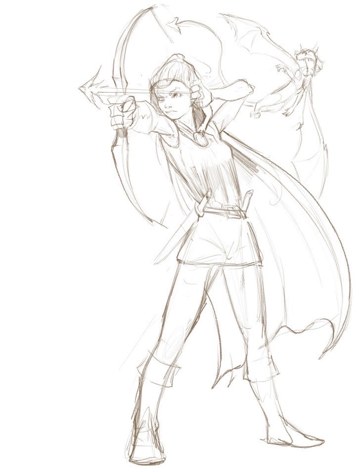 Quick ranger pose by DavidSutherland on DeviantArt