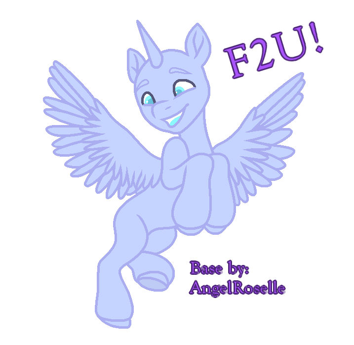 Happy Base G5 Alicorn happy base! by AngelRoselle on DeviantArt