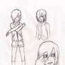 Tokyo Ghoul: Touka Sketches...