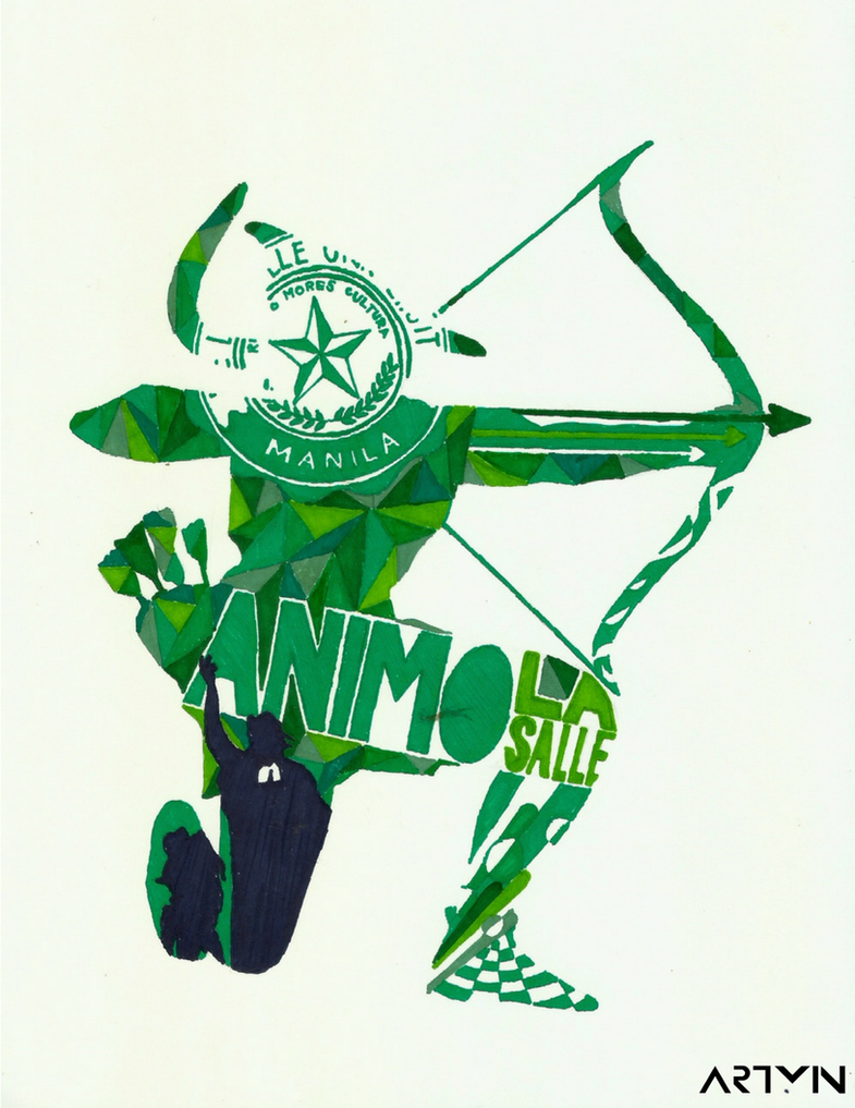 Dlsu Sticker Design Dlsu Archers Logo