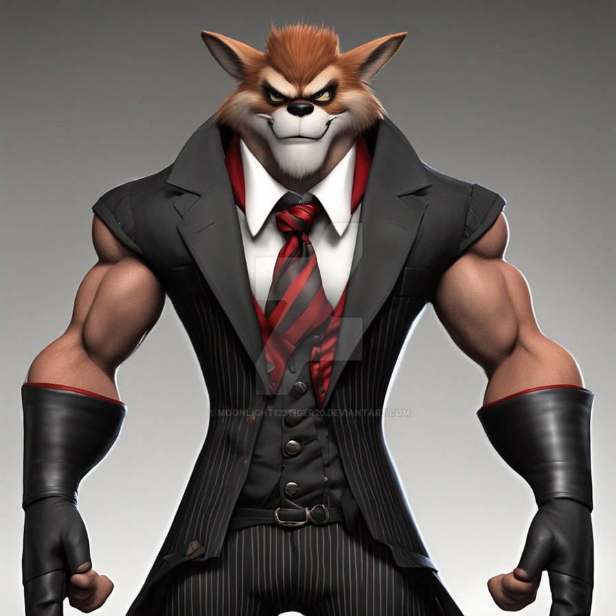 A bigger cruel jerkass, muscular, violent tall vil