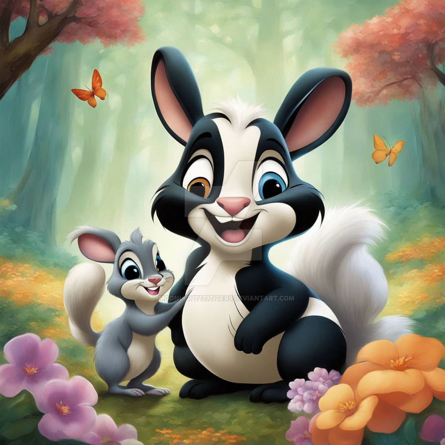 Deviantart Thumper Rabbit (Bambi:78,8) , (Thumper the bunny :56 by Moonlight123tiger9 on DeviantArt