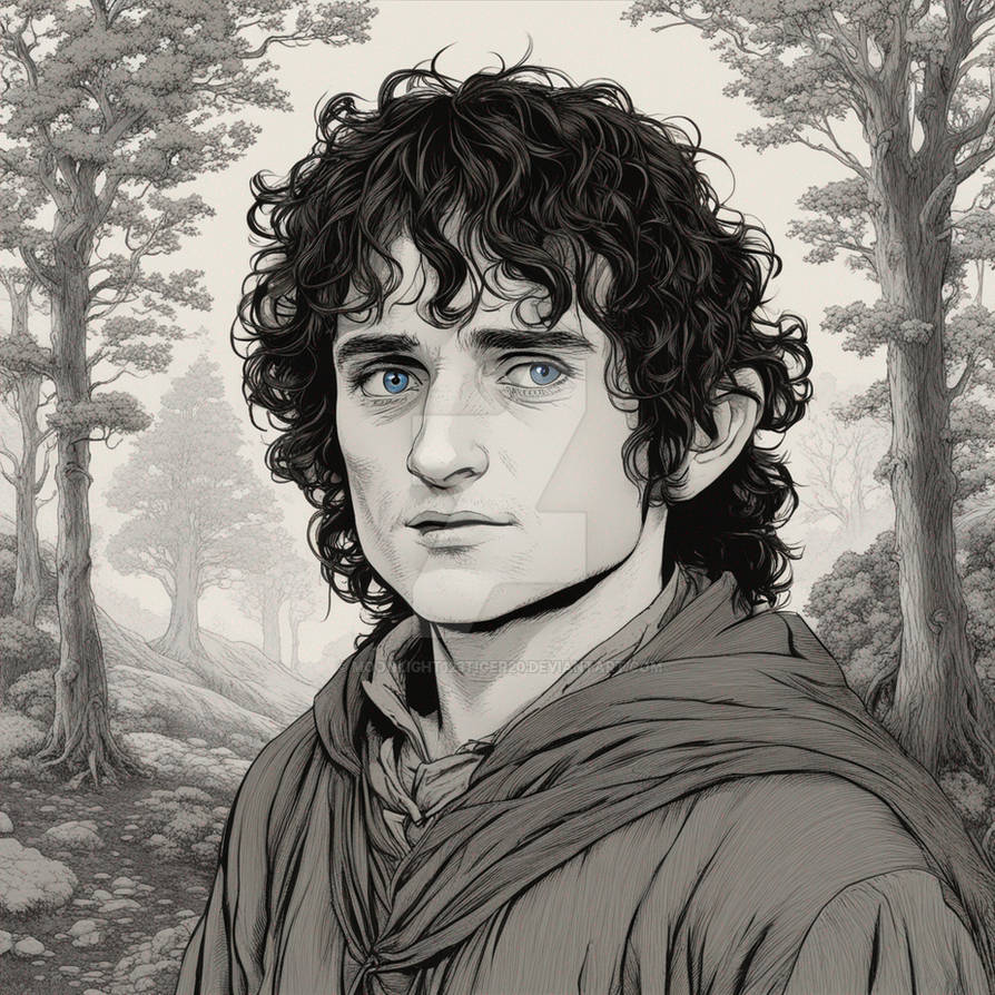 Lord of the Rings, Frodo Baggin, Shire by Moonlight123tiger20 on DeviantArt