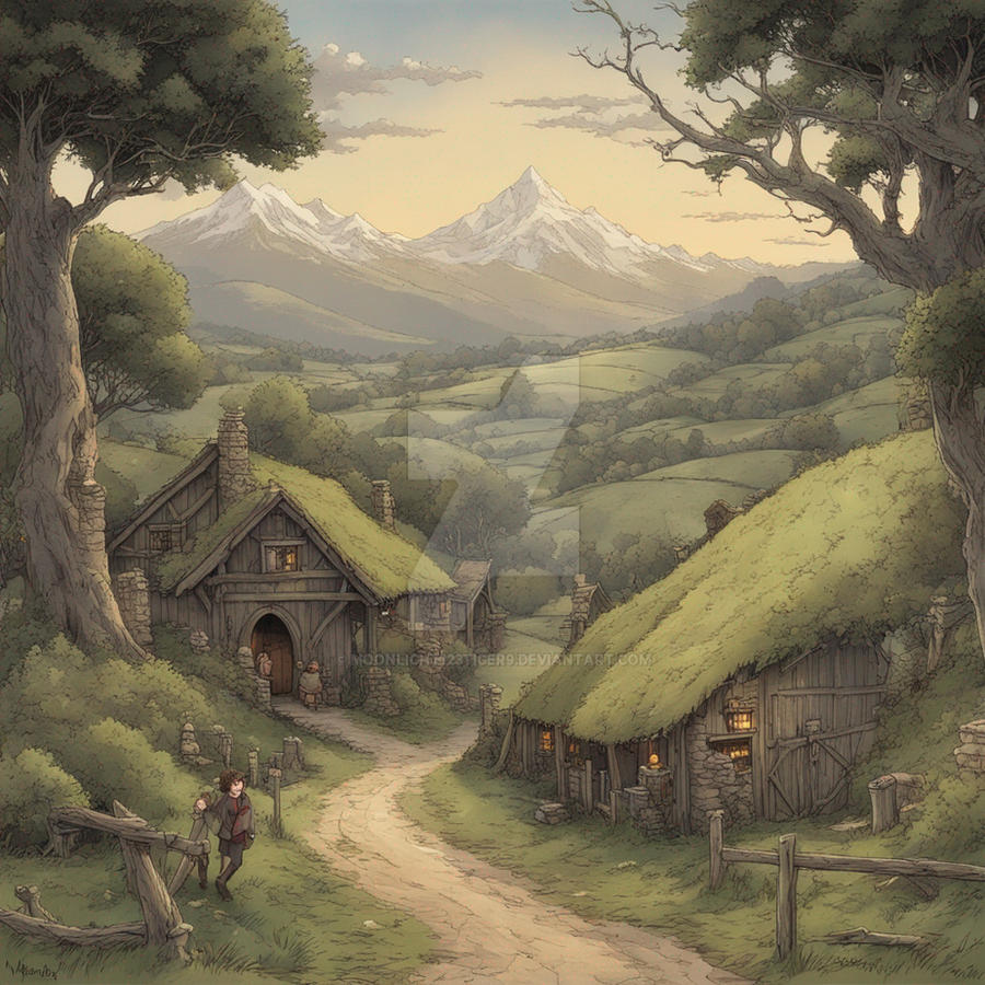 Lord of the Rings, Frodo Baggin, Shire by Moonlight123tiger9 on DeviantArt