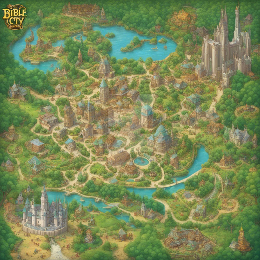 (Bible City holy land :789 by Moonlight123tiger9 on DeviantArt