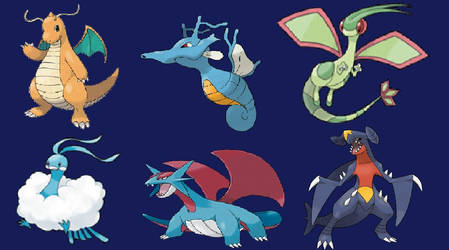 Dragon Type Pokemon Wallpaper