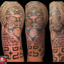 half sleeve maori tattoo