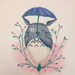 Totoro Colored Version