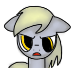 Angry Derpy by DJLamey on DeviantArt