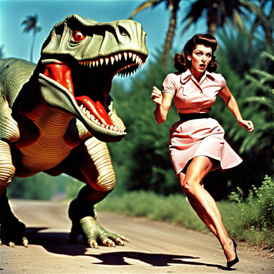 Jill Corey took the wrong path yipe by federal1238 on DeviantArt