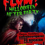 halloween flyer for FLOW