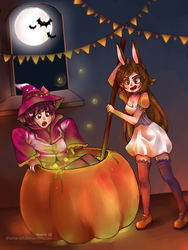 CE: Berry and Jade HAPPY HALLOWEEN