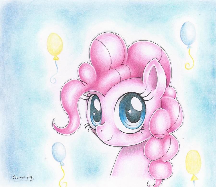 Pinkie Pie Portrait by Evomanaphy on DeviantArt