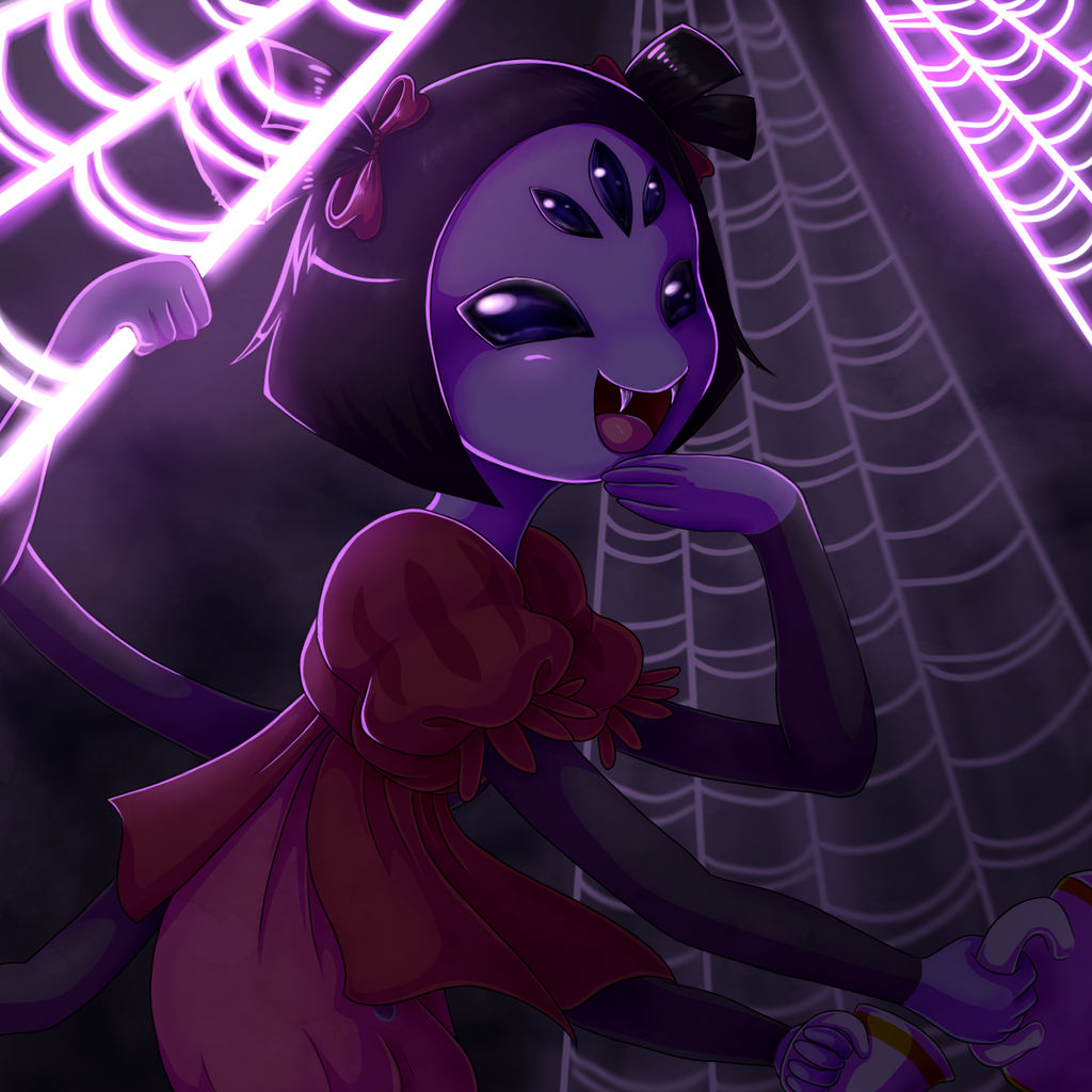 Muffet Raffle Muffet by Evomanaphy on DeviantArt