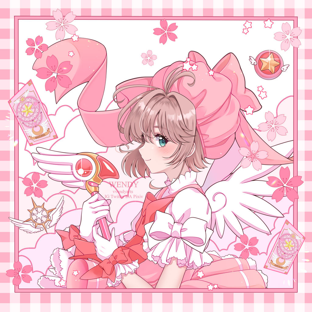 Sakura Cardcaptor by vvendyarts on DeviantArt