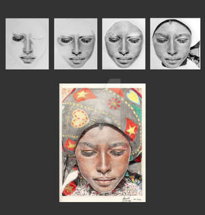 Fula Girl - Step by Step