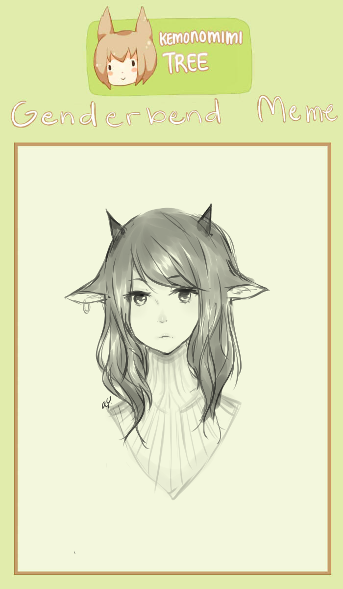 Elk Genderbend