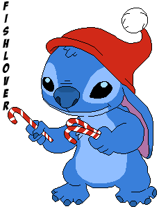 Stitch's Candy Canes by Fishlover on DeviantArt