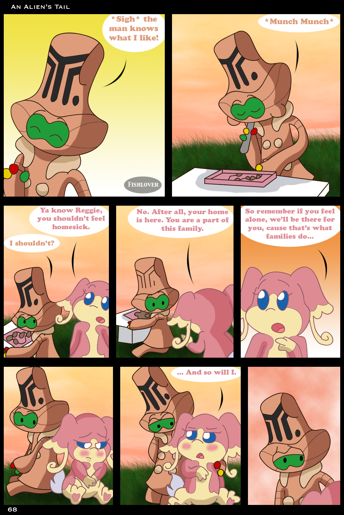 An Alien's Tail: Page 68