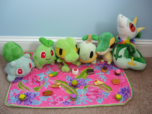 Grass Type Pokedoll Picnic