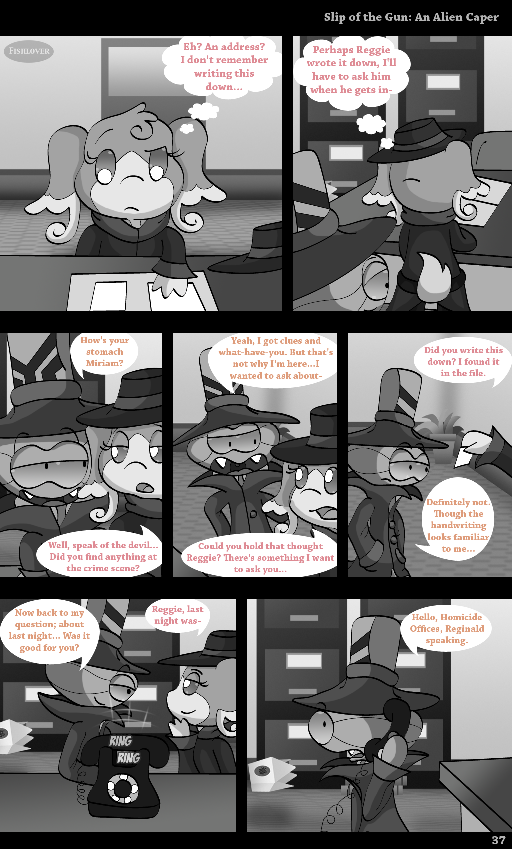 Slip of the Gun: An Alien Caper (Page 37)