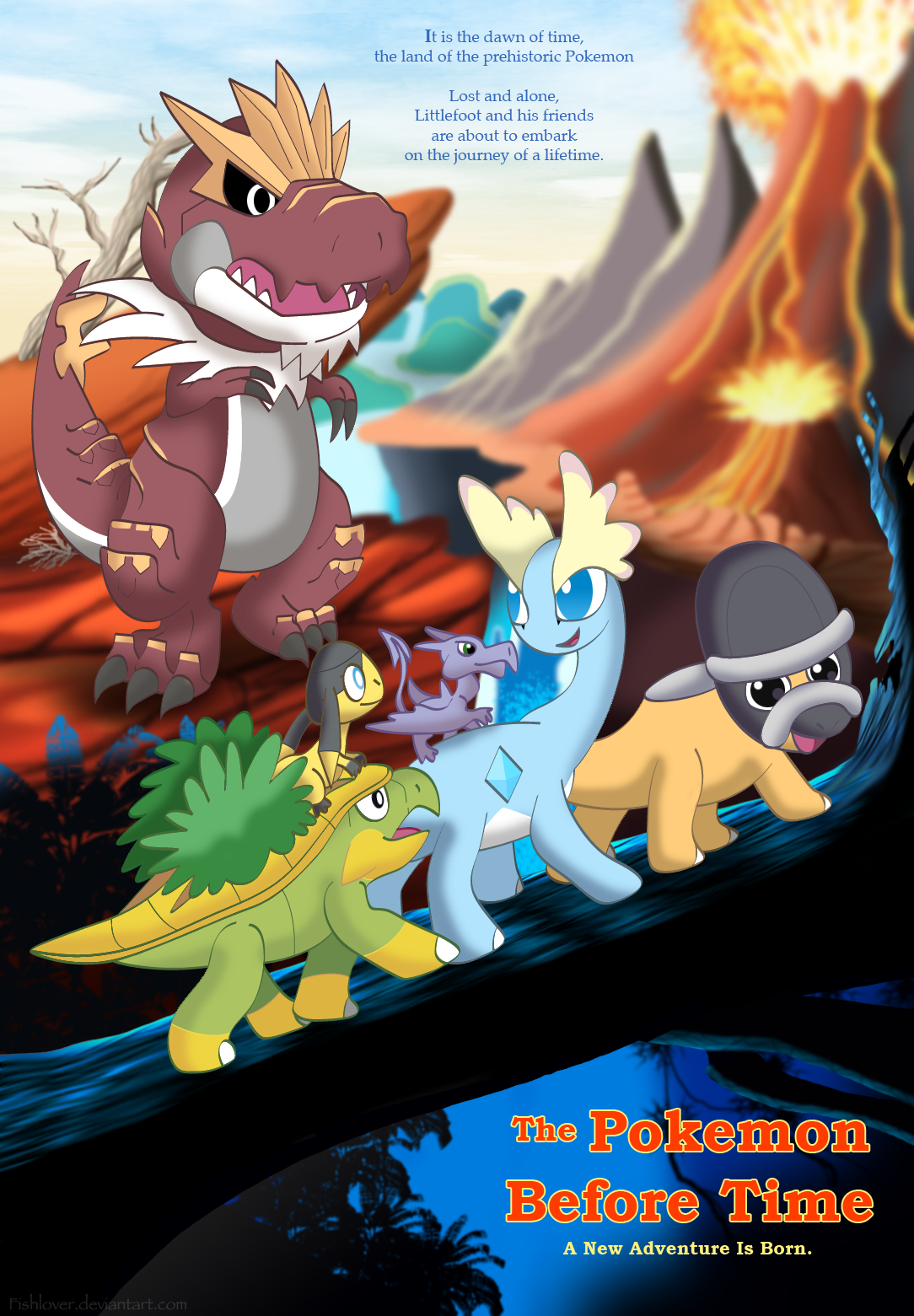 First Then Pokemon The Pokemon Before Time by Fishlover on DeviantArt