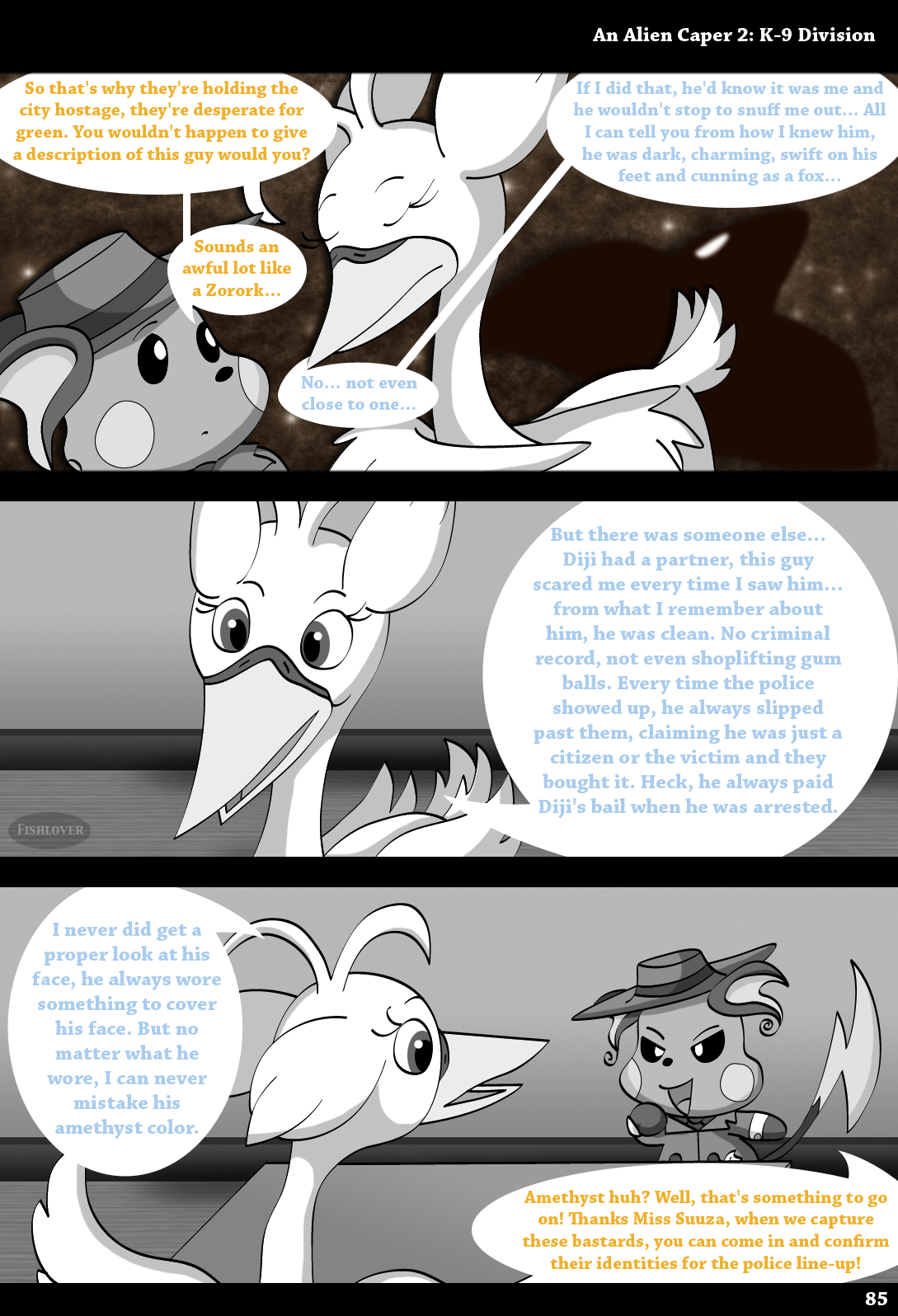 An Alien Caper 2: K-9 Division (Page 85)