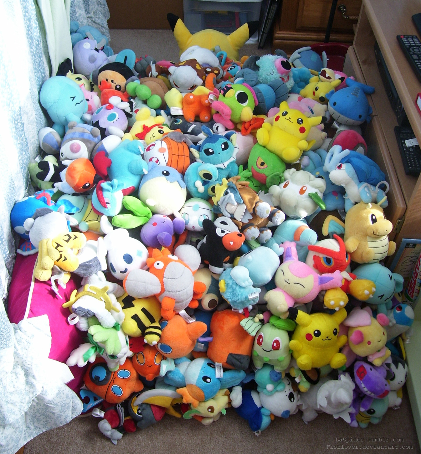 Huge Pokedoll Pile