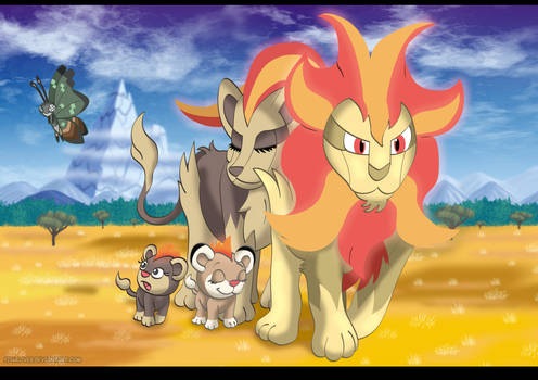 Explore the Best Pyroar Art | DeviantArt