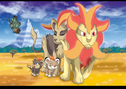 Pyroar Posters Explore the Best Pyroar Art | DeviantArt