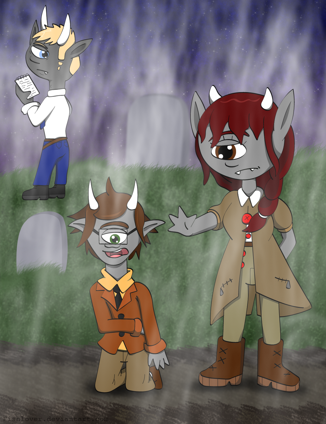 Private Eye Noir: The Graveyard Scene (Color Ver.)