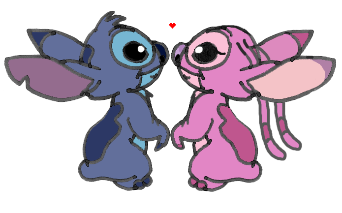 Stitch N Angel Love By Fishlover On DeviantArt stitch-n-angel-love-by-fishlover-on-deviantart