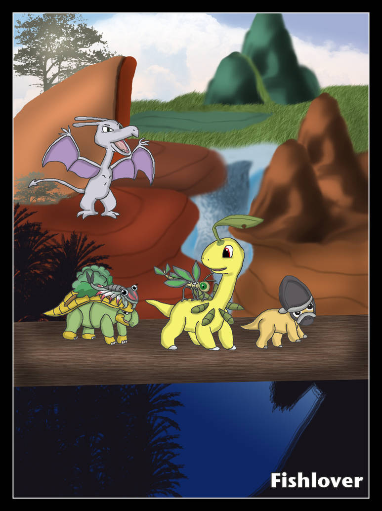 First Then Pokemon The Pokemon Before Time by Fishlover on DeviantArt