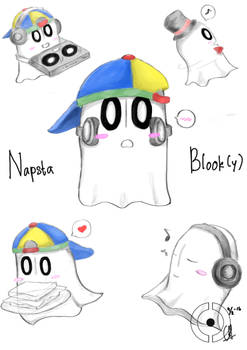 Napstablook(y) Fanart