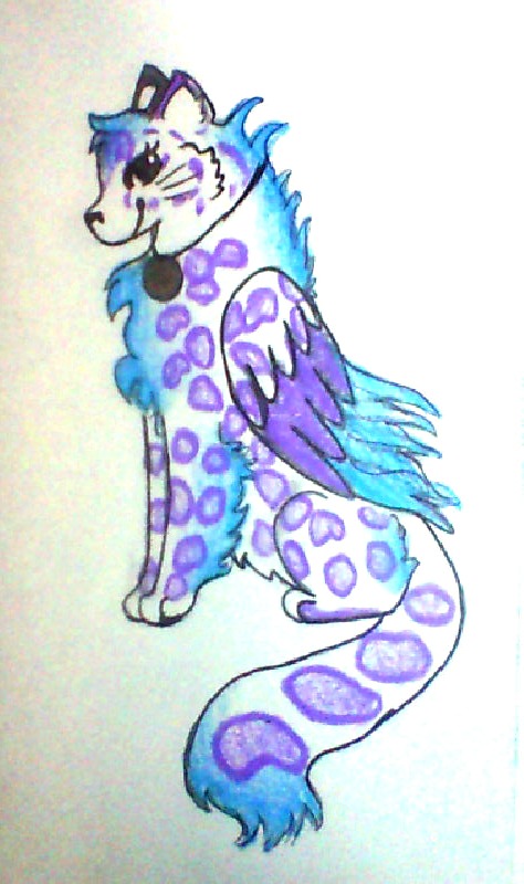 Cold Fire Snow Leopard (gift)