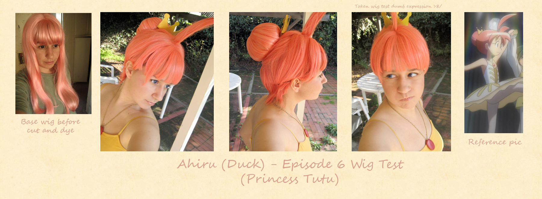 Ahiru - Episode 6 Wig Test