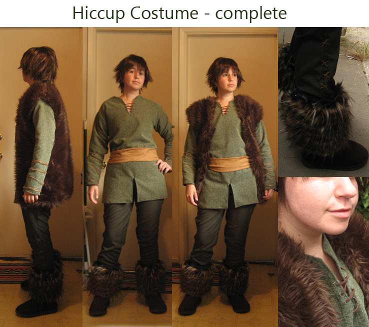 Hiccup Costume Complete