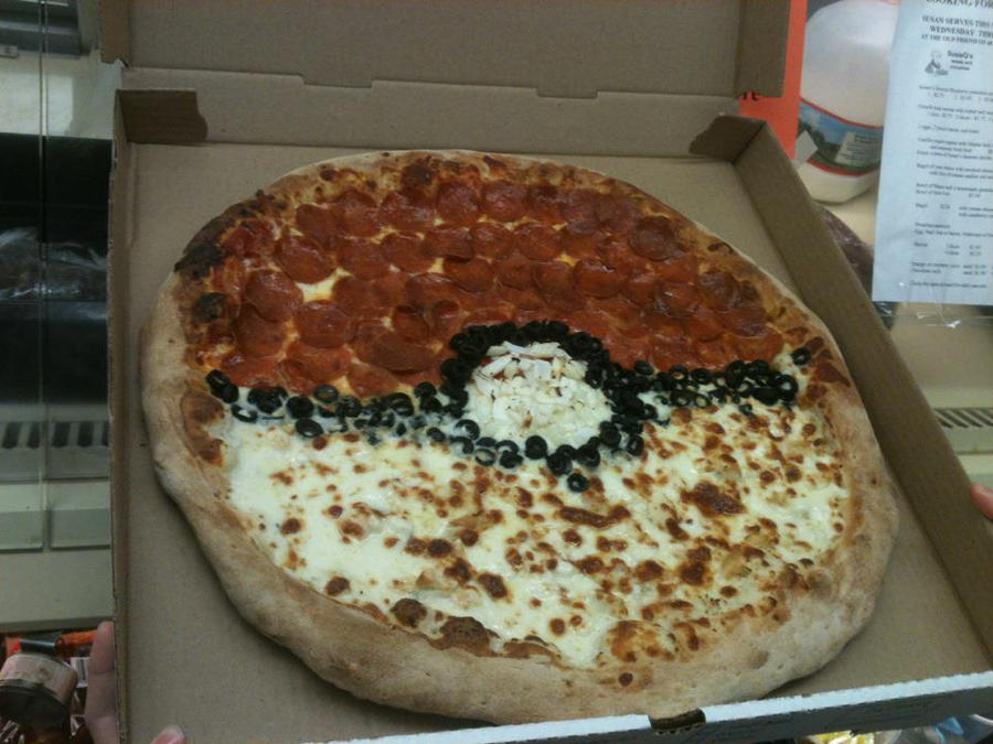Pokeball Pizza