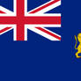 Flag of Kim Port under British rule, 1946-1957