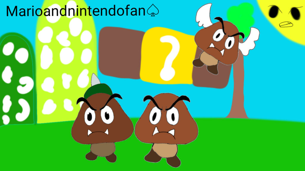 Three types of Goomba's by Drspiral on DeviantArt