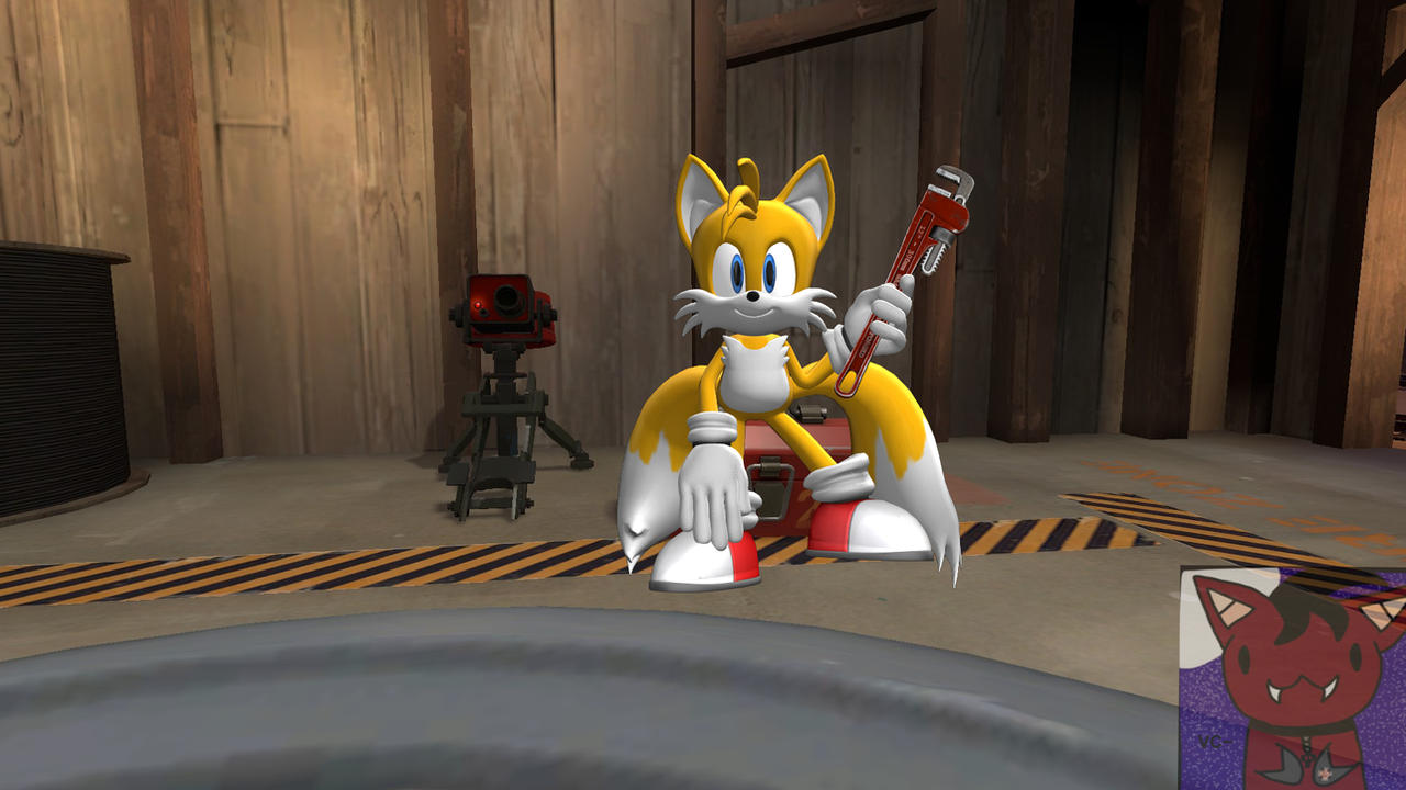 Tails the engineer by Drspiral on DeviantArt