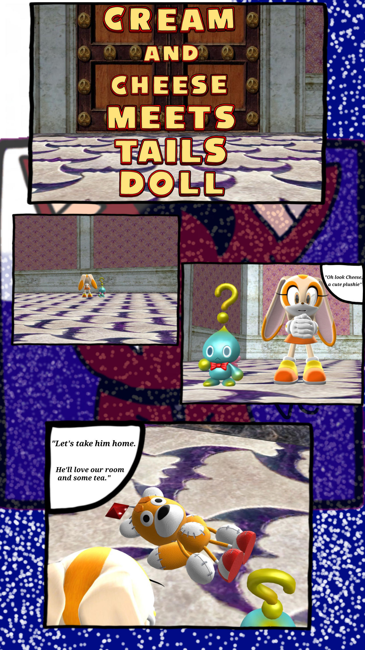 Cream and Cheese Meets Tails Doll by Drspiral on DeviantArt