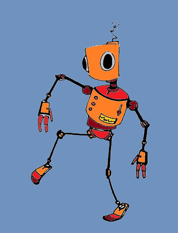 Tap Dancing Rbot Deviantart The Dancing Robot by uni343 on DeviantArt